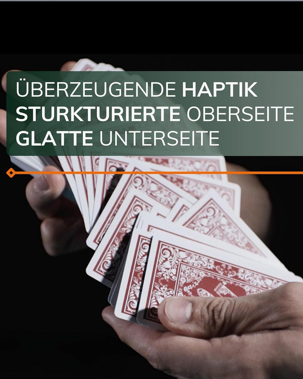 Plastik Spielkarten, Bridge-Format, Doppelpack - Bullets Playing Cards