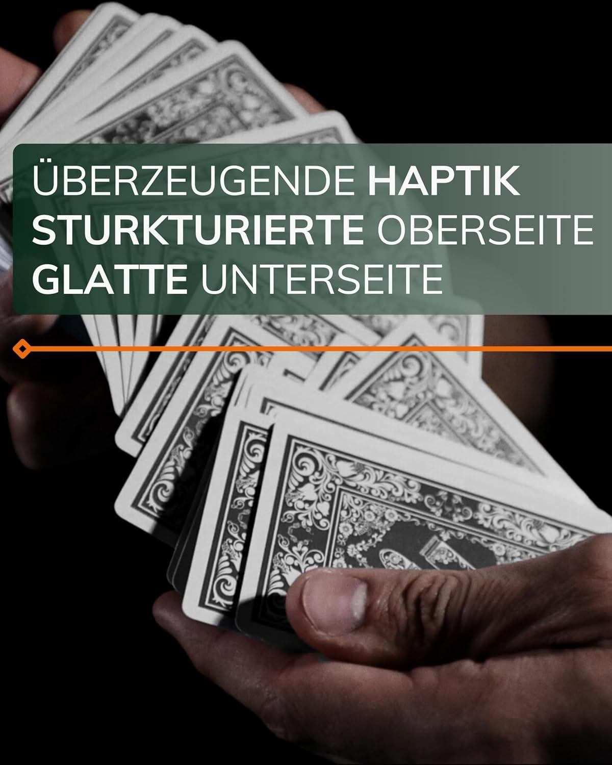 Plastik Pokerkarten "Platinum" - Bullets Playing Cards