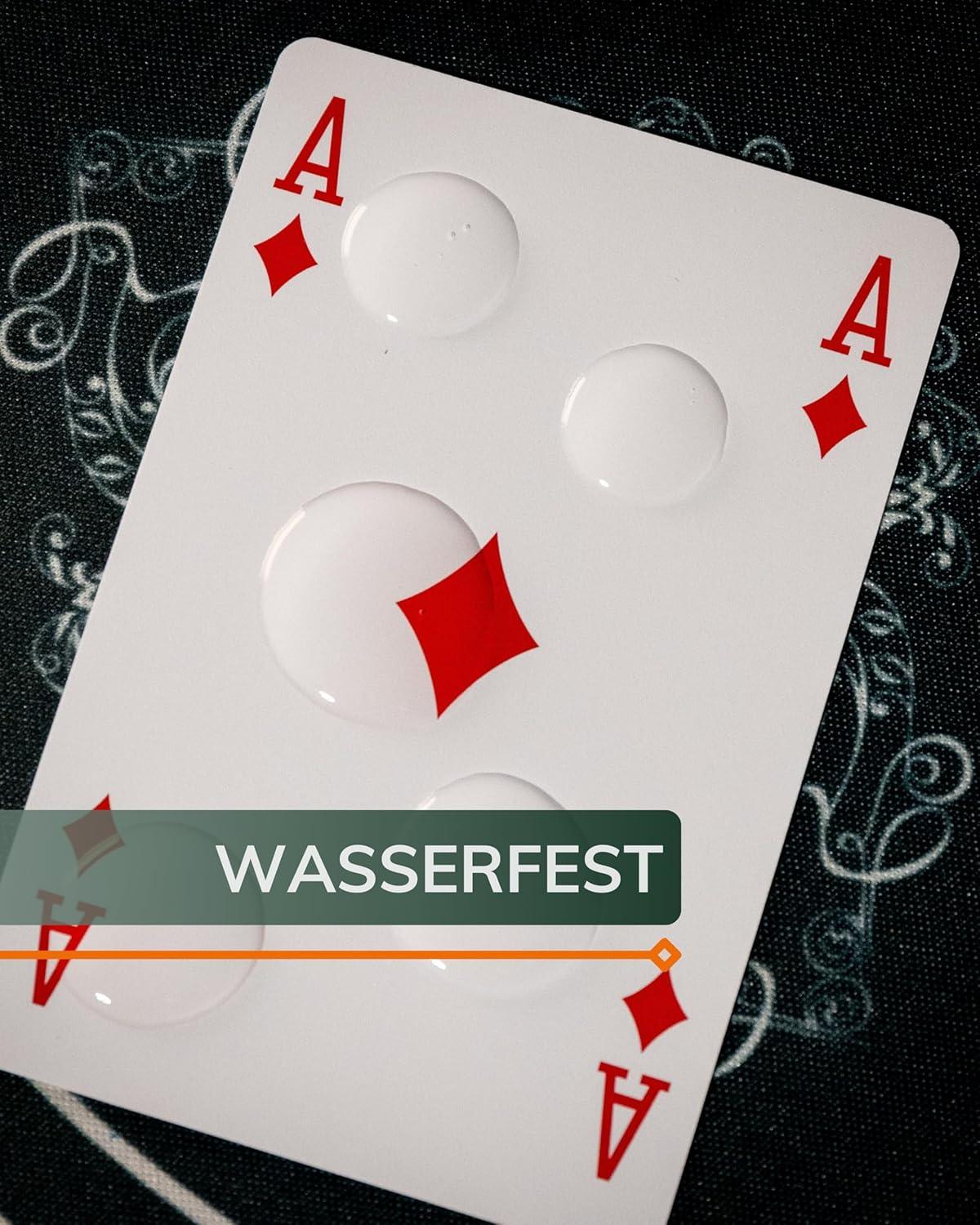 Plastik Spielkarten, Bridge-Format, Doppelpack - Bullets Playing Cards