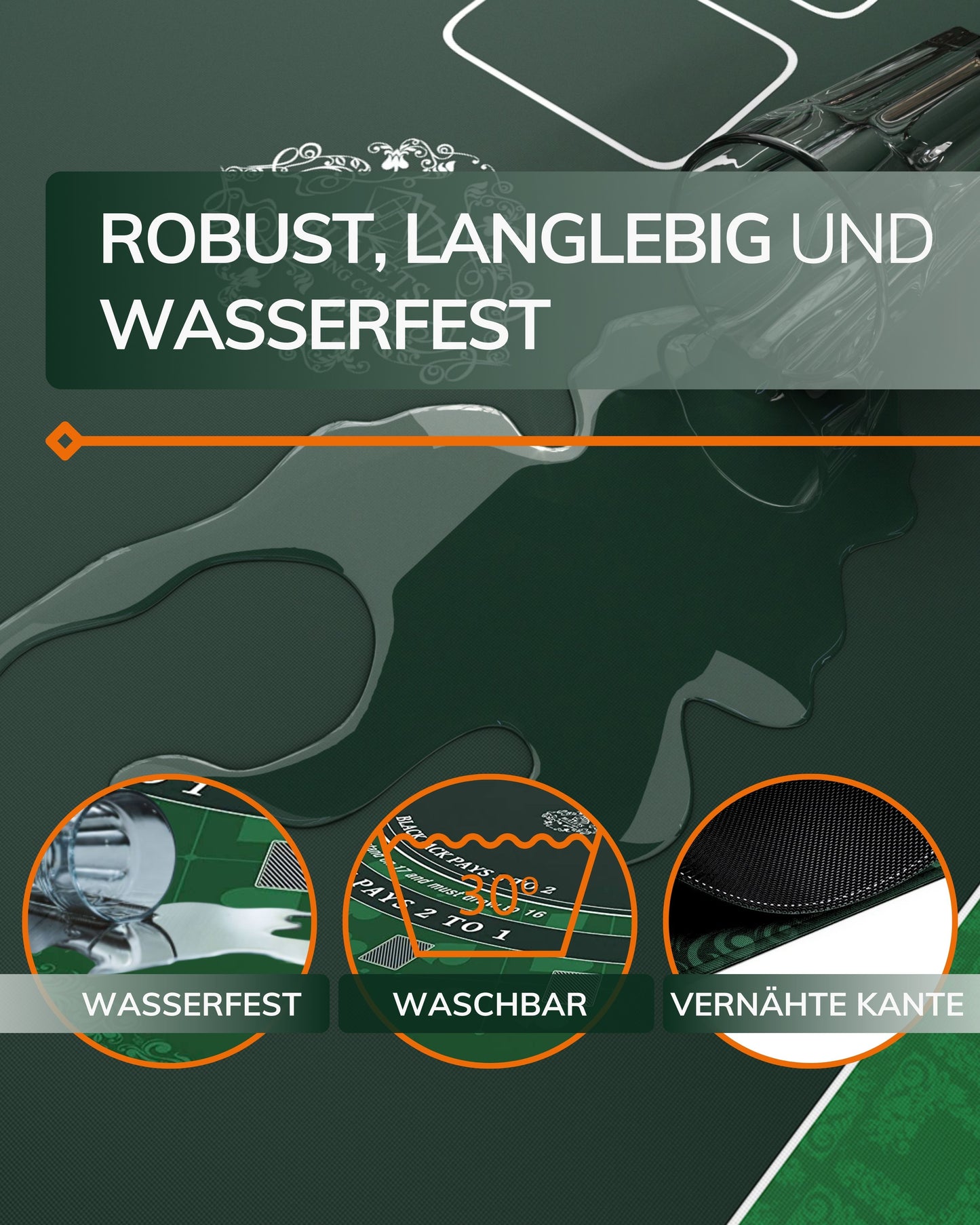 Blackjack-Matte - Verschiedene Größen