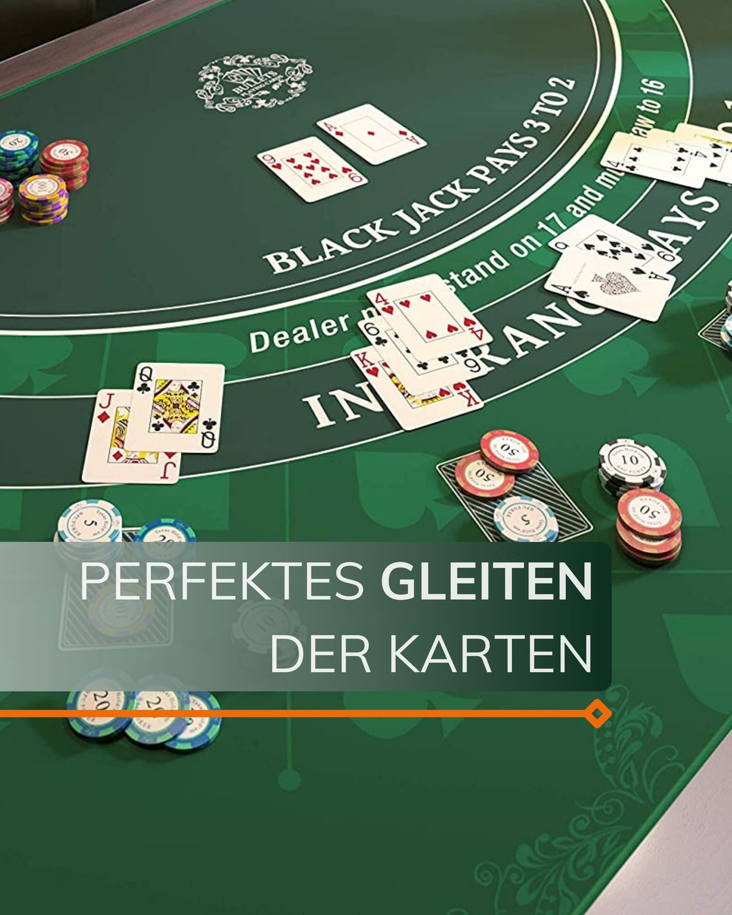 Blackjack-Matte - Verschiedene Größen