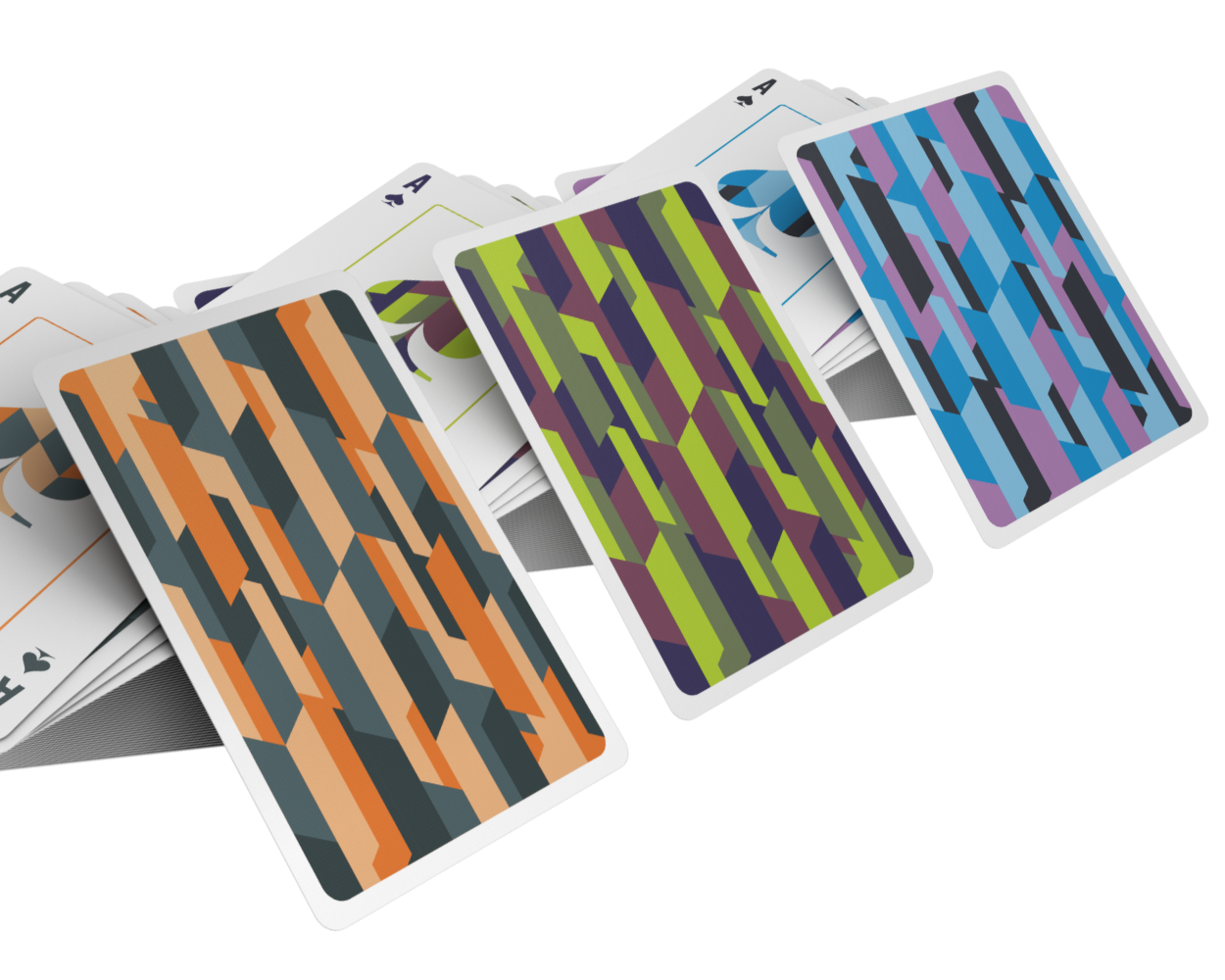 Cardistry Spielkarten - Dazzle Cards - 52 Blatt inkl. 2 Joker