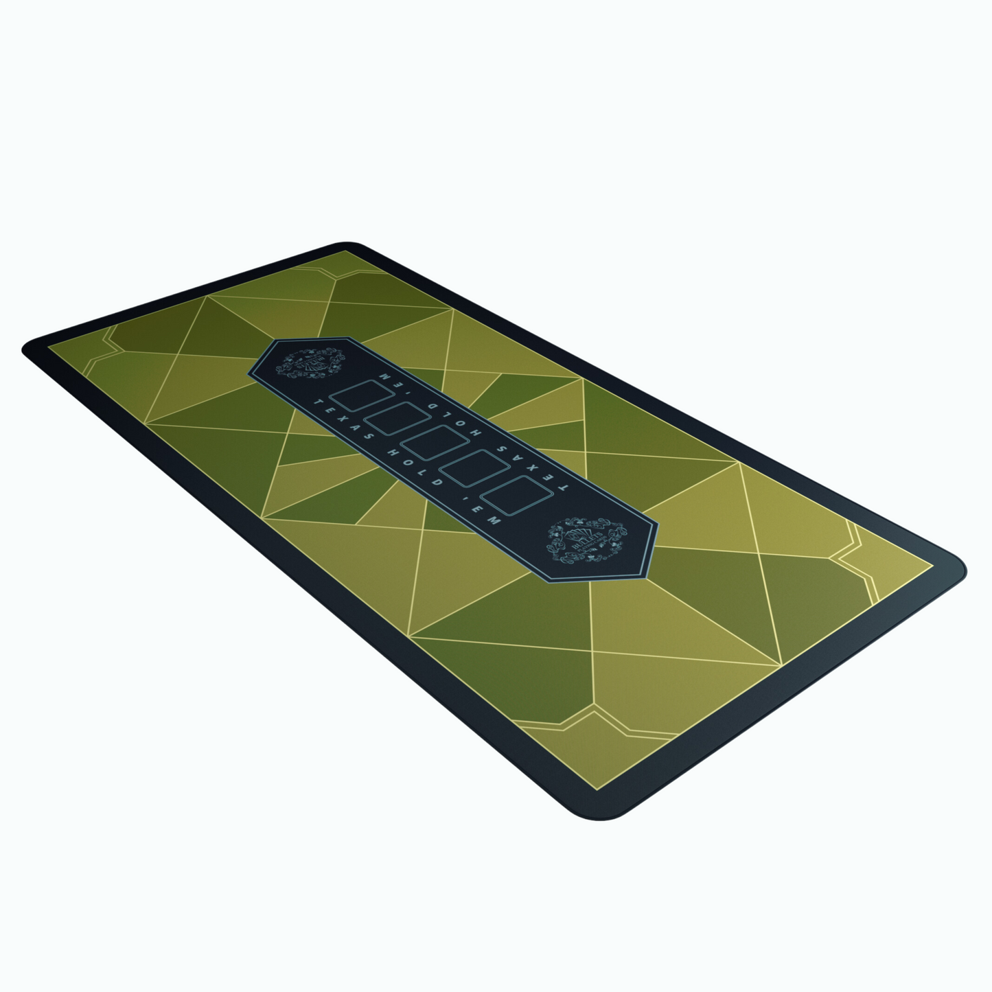 Pokermatte - "Paulie"-Design - verschiedene Farben und Größen