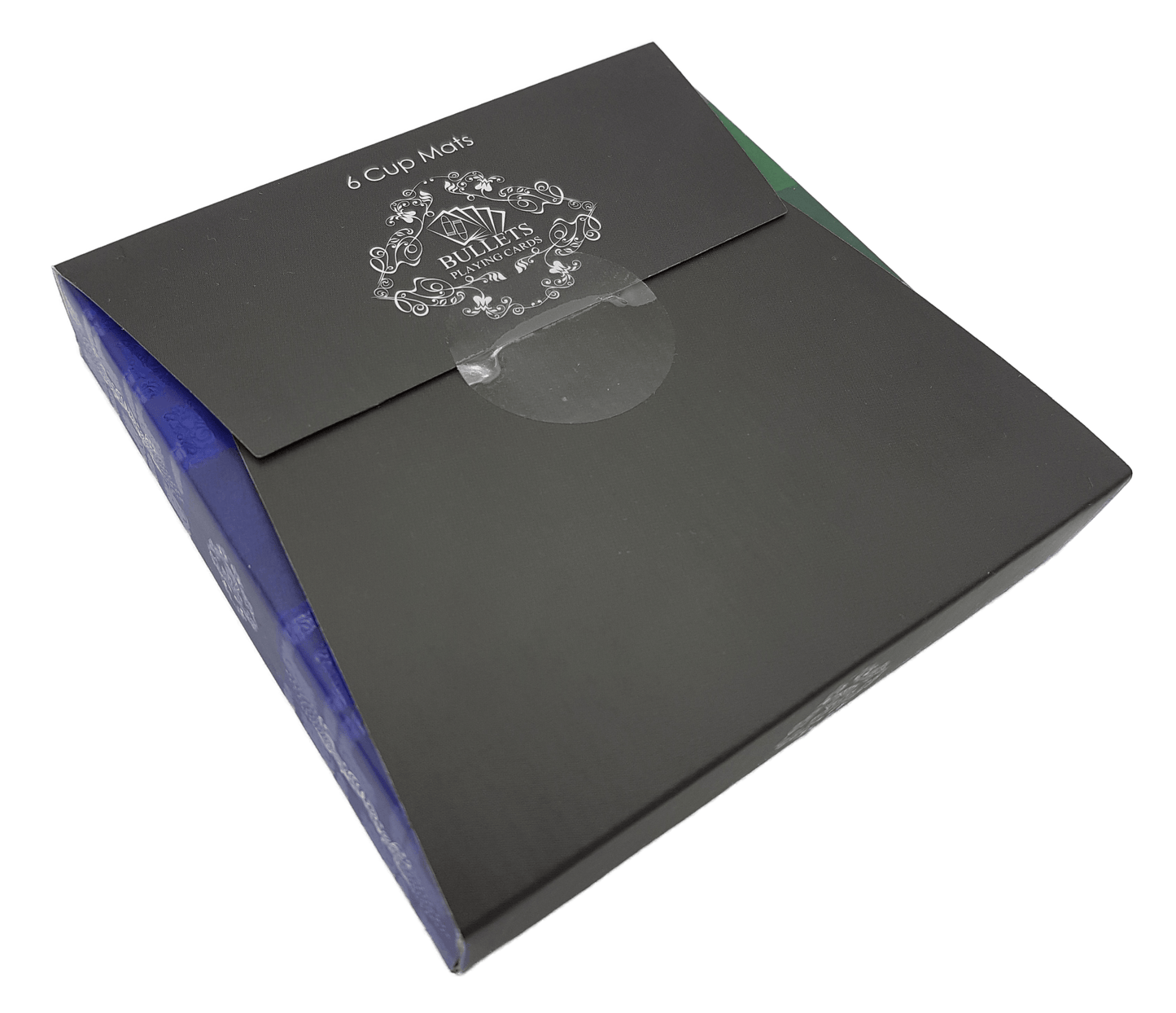Untersetzer für Gläser - 6er Set - Bullets Playing Cards