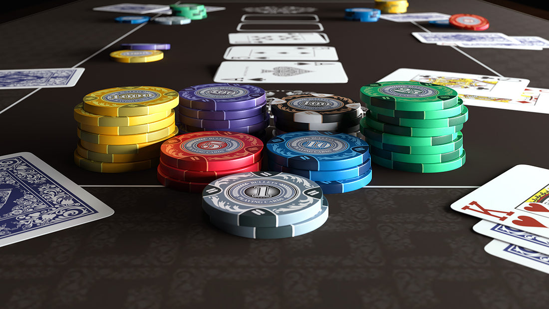 Keramik vs. Clay: Was sind die Unterschiede bei Pokerchips?