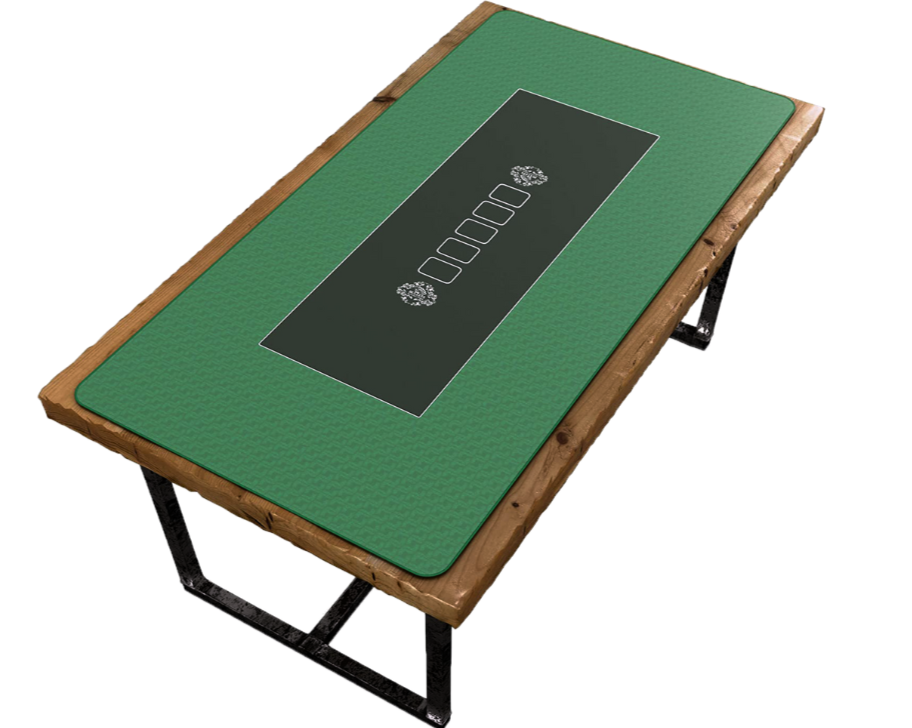 Tapis de poker 180x90 cm, carré