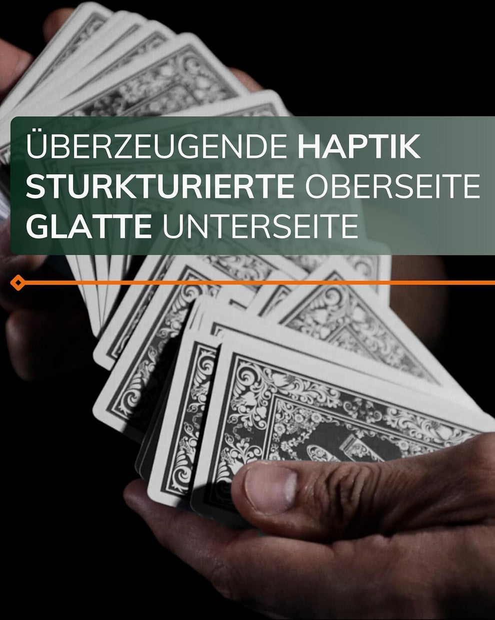 Plastik Pokerkarten "Platinum" - Bullets Playing Cards