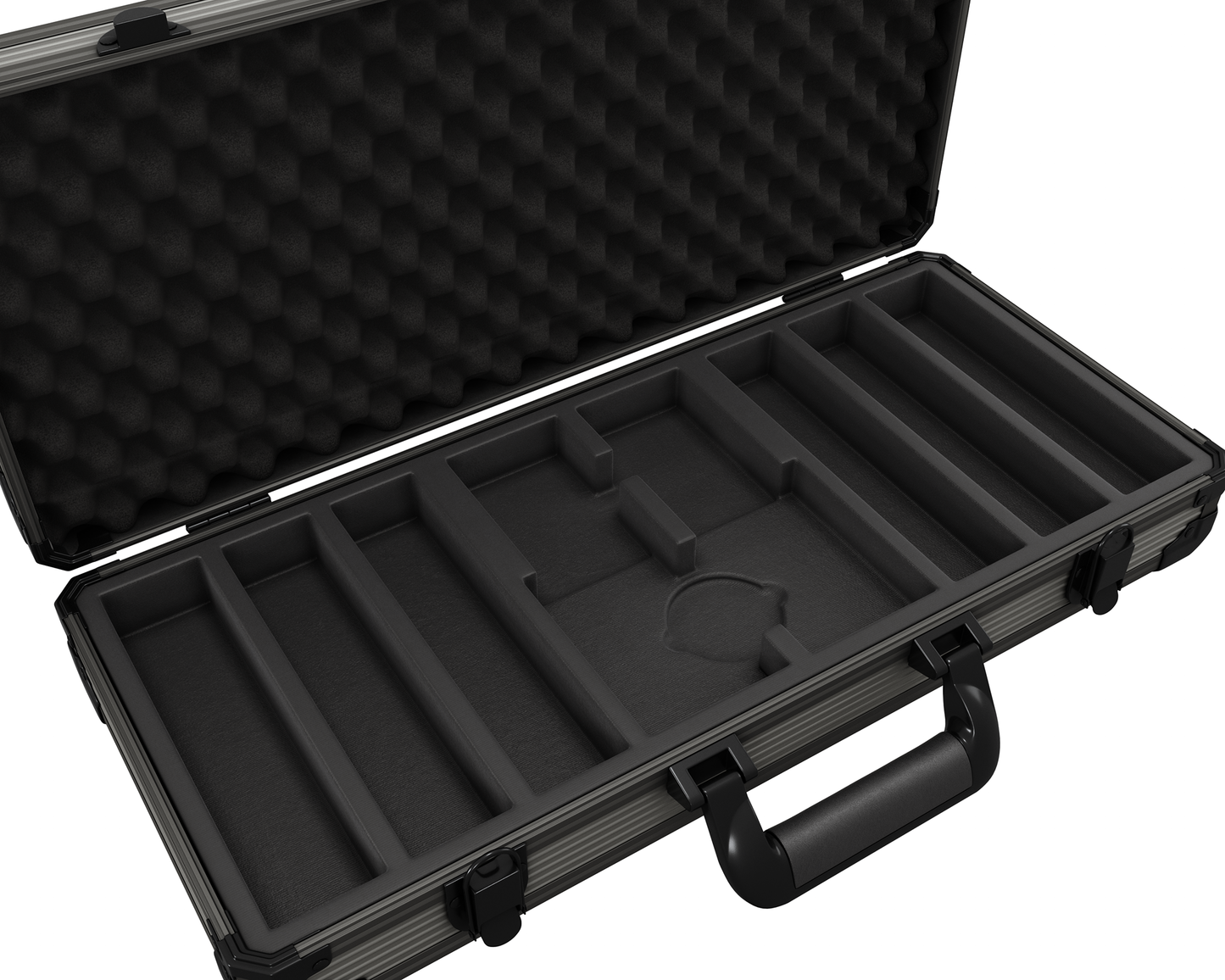 Small empty poker case (for 300 chips) - ABS All-in Grey