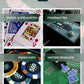 Poker case with 300 ceramic poker chips "Paulie" with values