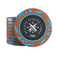 Plastik Poker Chips "Janice" mit Werten - 25er Rolle