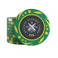 Plastik Poker Chips "Janice" mit Werten - 25er Rolle