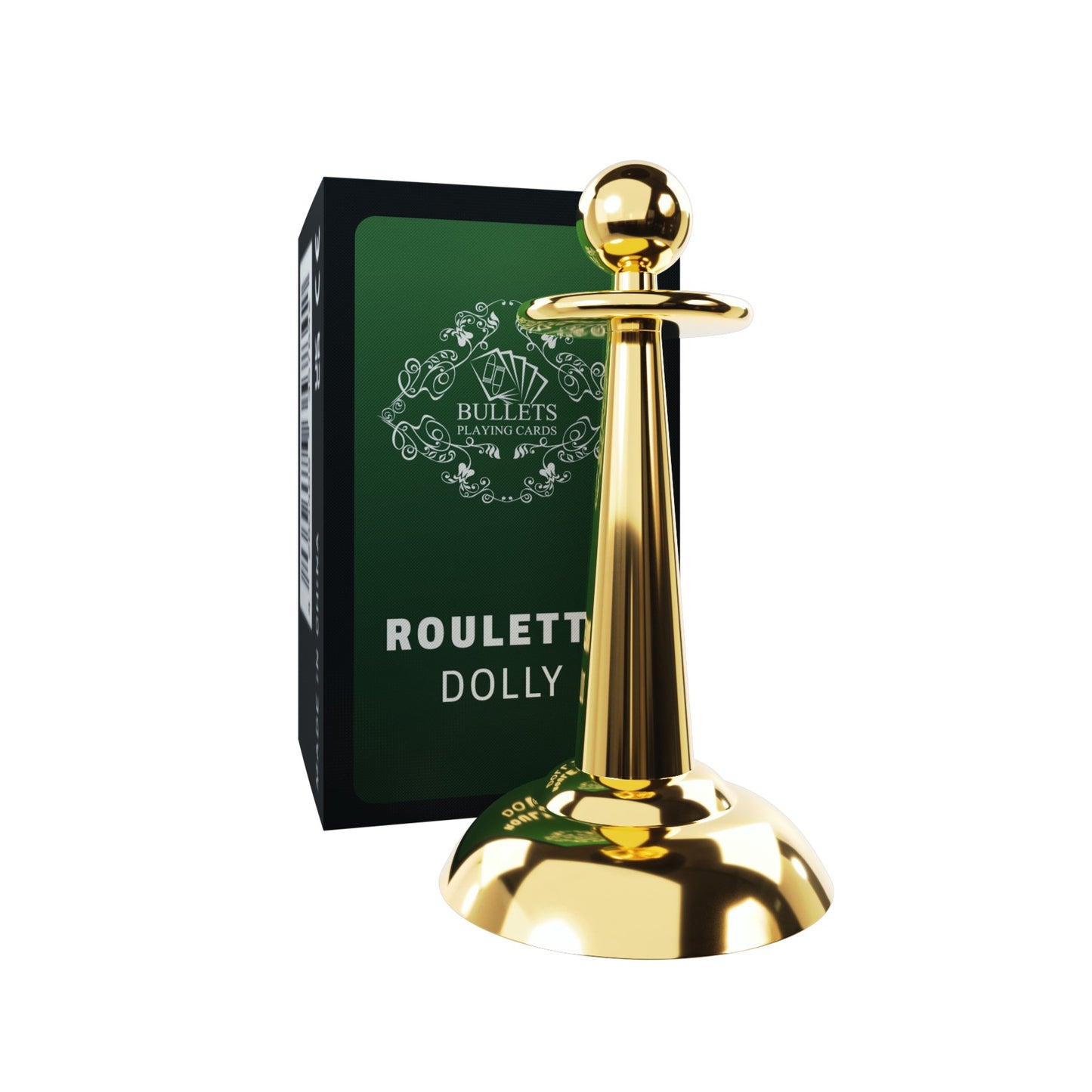Roulette Dolly aus Metall