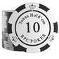 Jetons de poker en argile "Carmela" avec valeurs - rouleau de 25 - Bullets Playing Cards