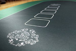 Tappeto da poker 180x90 cm, quadrato