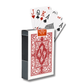 Cartas de póker de plástico, tamaño póker, índice jumbo, baraja individual en azul o rojo, con 2 o 4 símbolos en las esquinas - Bullets Playing Cards