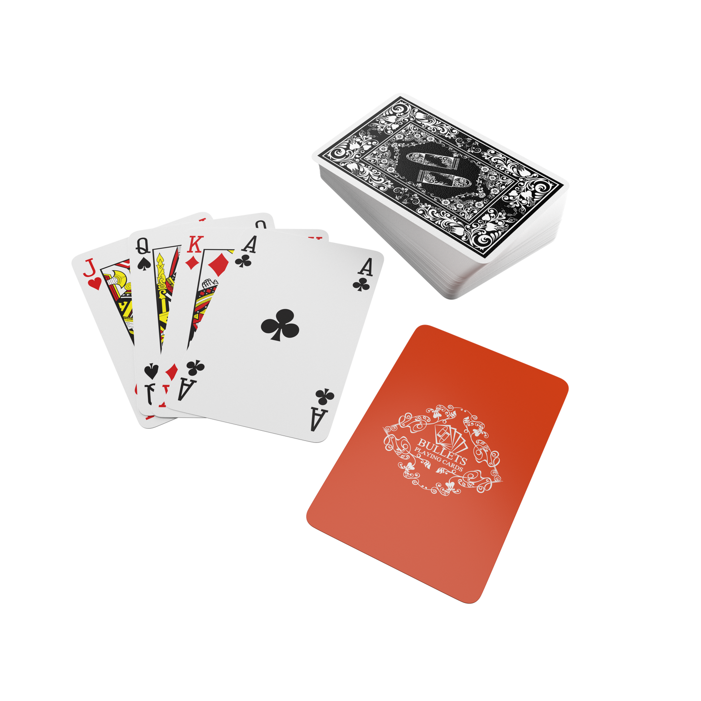Backpacker Playing Cards, inklusive Plastik Spielkarten, Alu-Box und Spielregeln für 5 Reisespielen