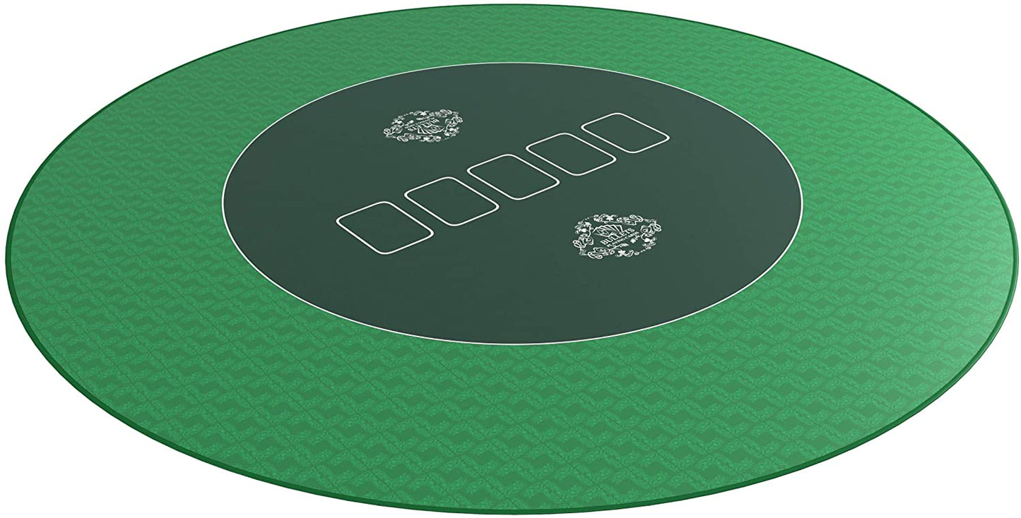 Tapis de poker rond, diamètre 100 cm