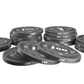 Keramik Poker Chips "Silvio" mit Werten - 25er Rolle - Bullets Playing Cards