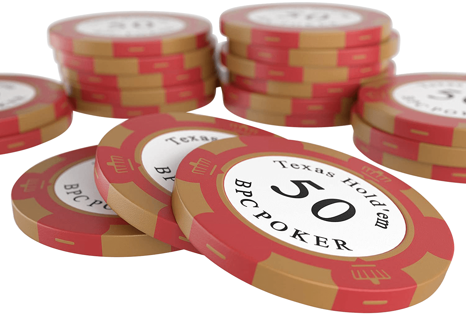 Fiches Da Poker In Ceramica - Set 25 Chip - Diametro 4cm - Per Serate Poker - Foto 3