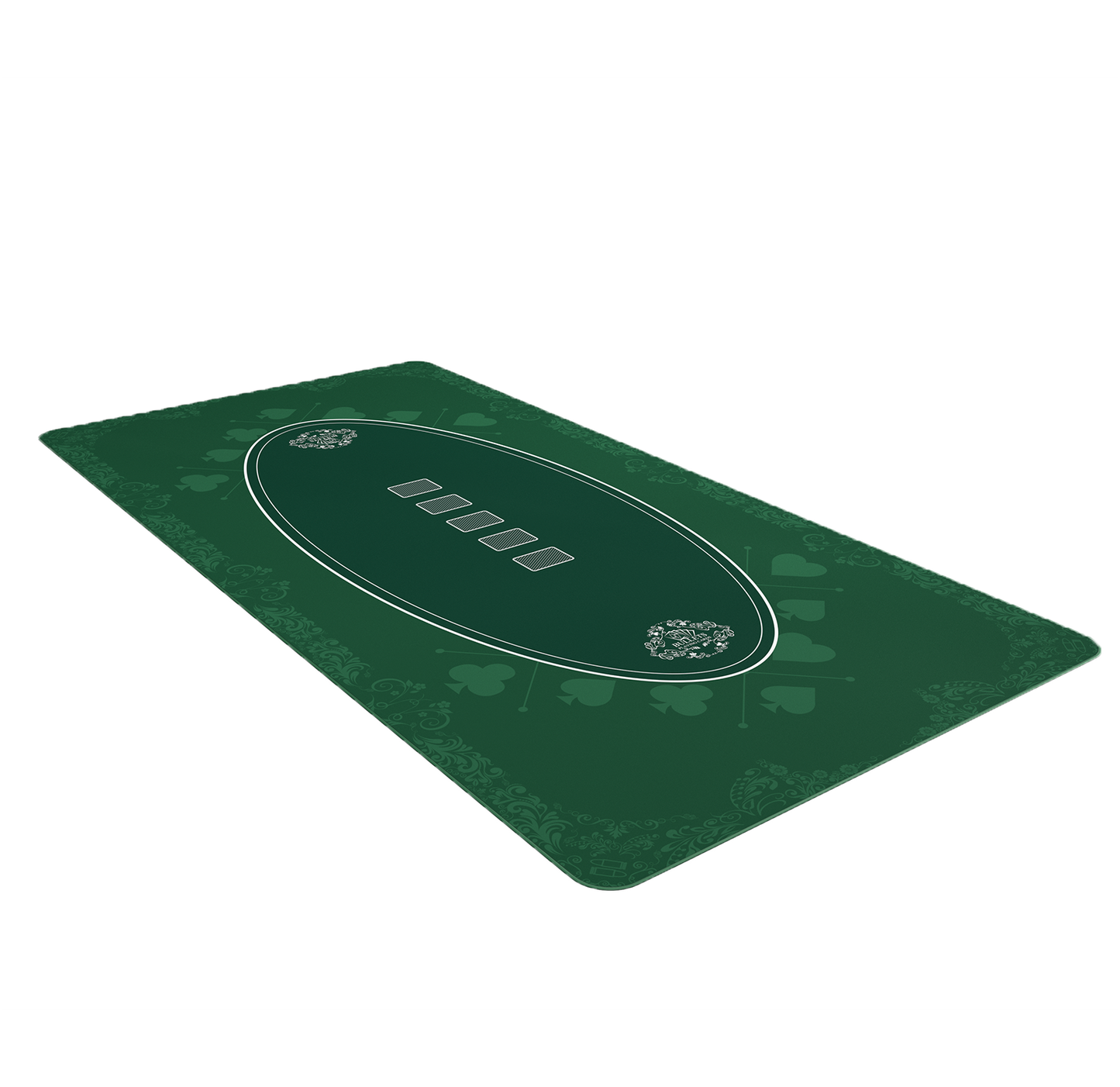 Poker mat 200 x 100cm, square - casino design