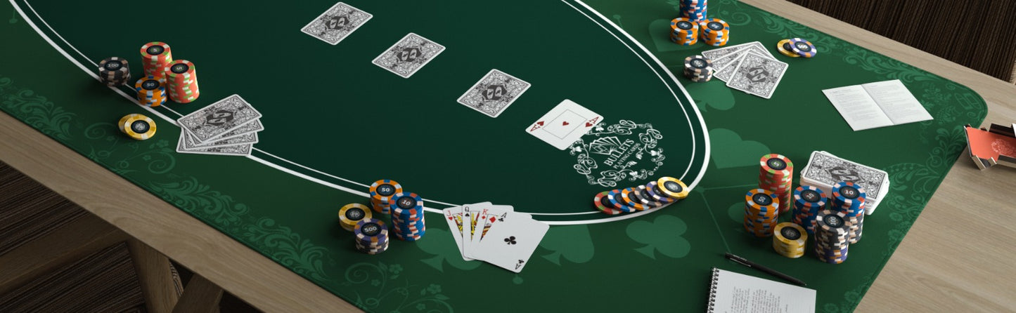 Mallette de poker avec 300 jetons de poker en céramique "Richie" avec valeurs
